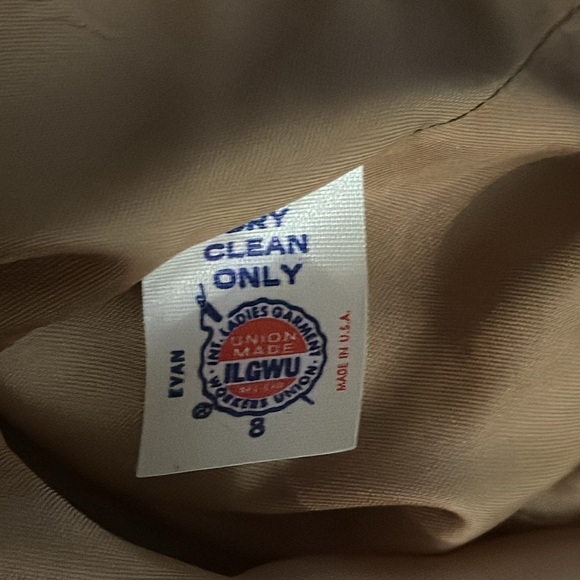 VTG‎ Evan Picone Micro plaid 100% wool blazer jacket - Picture 7 of 7